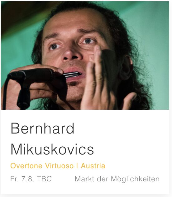 Bernhard Mikuskovics @Acient Trance Festival 2026, Fr.7.8.2026